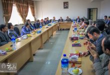 گزارش تصویری |  ديدار هيات رئيسه دانشگاه با اعضاي هيات علمي دانشكده مکانیک 